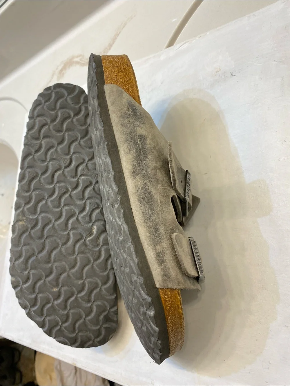 Birkenstock Arizona Sandals Size 42, Women Size 11, Men’s Size 9 great condition